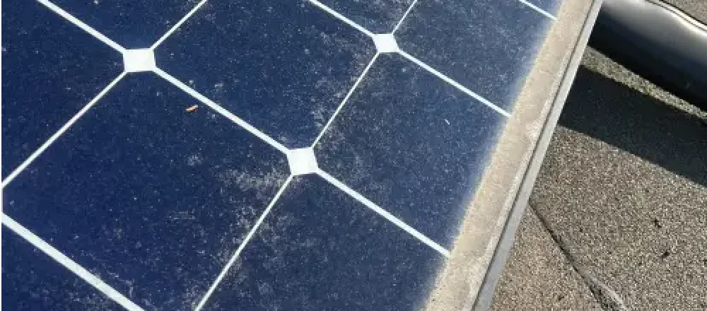 solar panel cleaning before